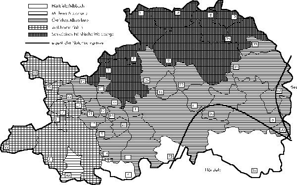 Naturräumliche Gliederung